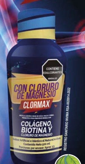 Frasco de CLORMAX